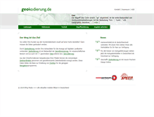 Tablet Screenshot of geokodierung.de